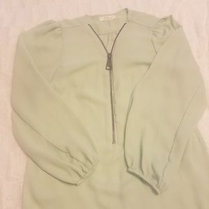 Elan zippered blouse